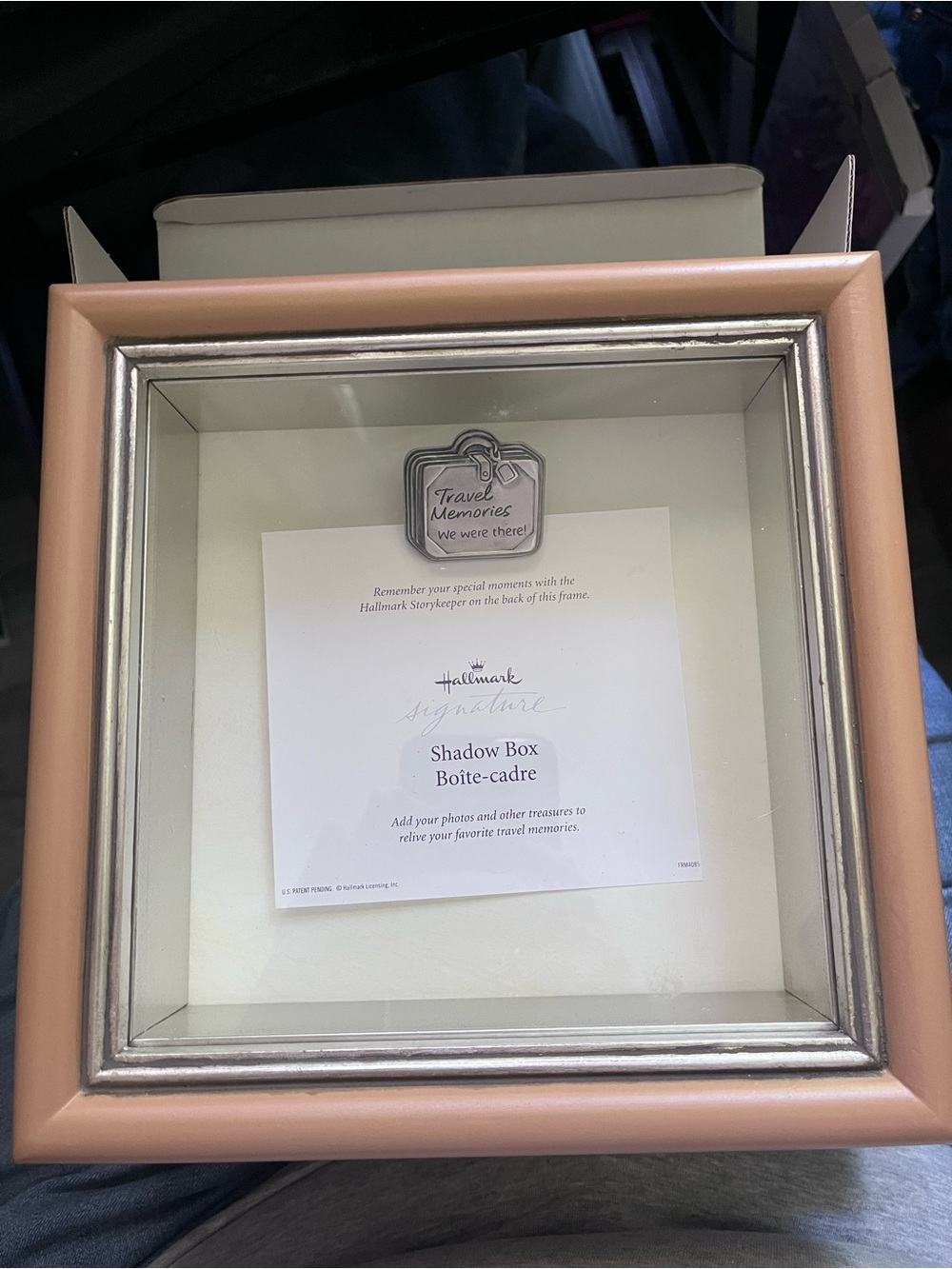 Hallmark Signature Shadow Box Frame Travel Vacation New Box